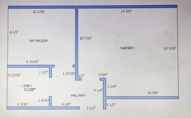 Second floor, north side