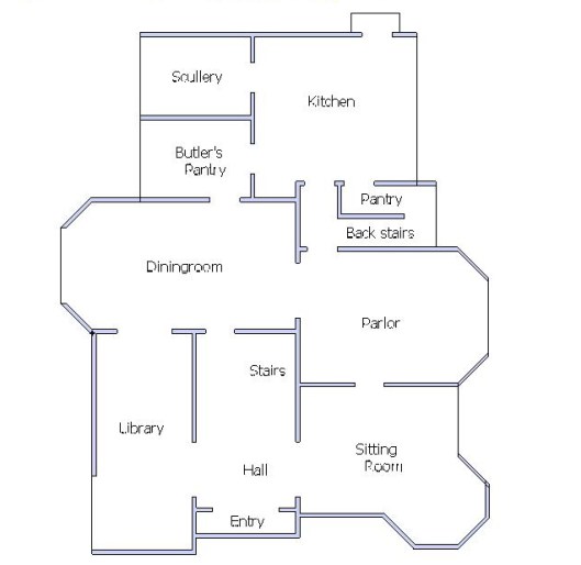 First floor map